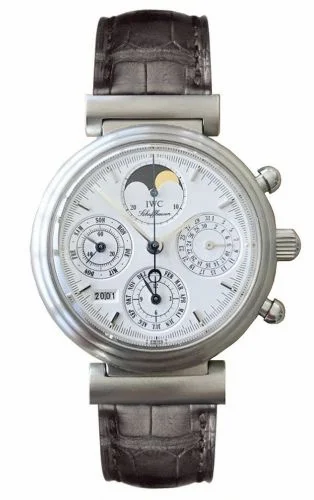 IWC Da Vinci Perpetual Stainless Steel / White / German IW3750-11 (IW375011)